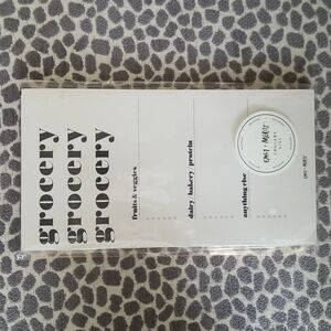 Emily + Meritt Magnetic Grocery List Notepad